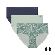 Under Armour UA Pure Stretch Printed Womens 3-Pack No Show Hipster
