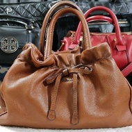 Live Locked : Prata Vintage Leather Bag