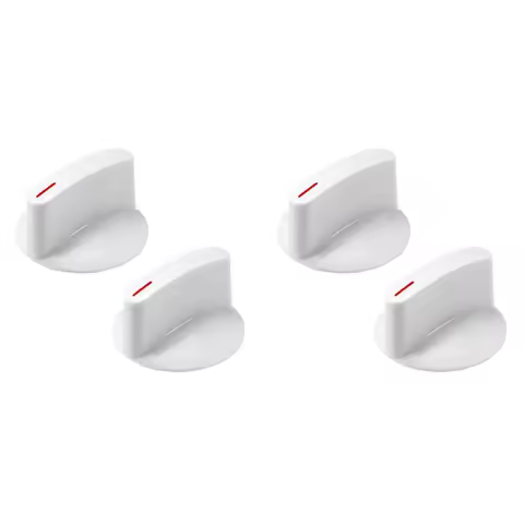 ABVI-4 Pack WH1X2721 Dryer Knob,Replacement For Hotpoint GE Dryer Machine Parts,Replaces AP2044893 1