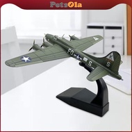 [PETSOLA] 1/144 Scale US B 17 Aircraft Model Ornaments Multifunctional Durable Aviation
