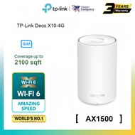 TP-Link Deco X10-4G 4G+ AX1500 Whole Home Mesh WiFi 6 Gateway