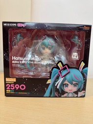 童心未泯 代理 黏土人 2590 初音未來 MIKU EXPO 10th 週年紀念 模型 公仔