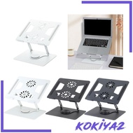 [Kokiya2] Laptop Stand for Desk Foldable Portable 360 Rotating Ergonomic Laptop Riser