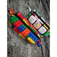 PENCIL BOX CORAK BOBOY ( AMONG US / LEGO / TOYS / CARTOON)