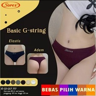 (3 Pcs) Sorex CD G String GST 777