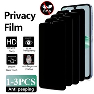 For iQOO U6 U5x U5e U5 U3x U3 U1x U1 Standard 9H Anti Spy Clear Tempered Glass Film For iQOO Z6x Z6 