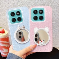 YBD Makeup Mirror Girl Case For Motorola Moto G56 G86 Power Edge 60 Fusion Edge 60S Edge 60 Pro IMD 