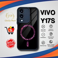Vivo Y17S Magsafe Glitter Hardcase Softcase Glossy Casing Vivo Y17S