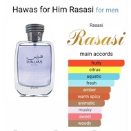 Hawas for Him Rasasi for men