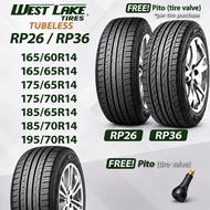 Westlake 165/60R14,175/65R14,175/70R14, 185/65R14, 185/70R14, 195/70R14 RIM14 Car Tire Free Valve