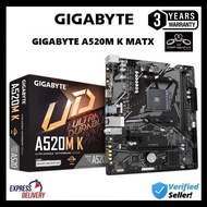 GIGABYTE A520M K MATX MOTHERBOARD