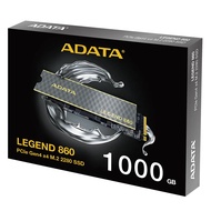 ADATA LEGEND 860 1TB PCIe Gen4x4 M.2 2280 SSD Solid State Drive