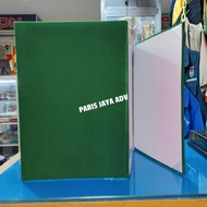 HIJAU Map beludru (Green) ceremony map school office map F4