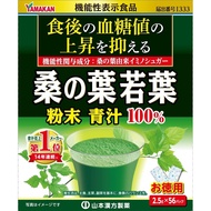 Yamamoto Kampo Pharmaceutical Green Juice, Value Mulberry Leaf Powder 100%, 2.5g x 56 packets - Direct from JAPAN
