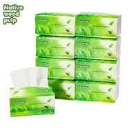 8 Packs TETO 3-Ply Facial Tissue Paper Towel – Soft Organic Tissue