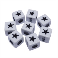 Dice Chip Game Set Left Middle Right Dice Iron Box DND Cthulhu Running Group Color