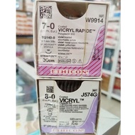 Vicryl  Rapide 7-0 Round, Vicryl 8-0 Round per dzen 12pcs