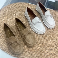 4TNF Tor *** rch Fashion Heightening Comfortable Genuine Leather Retro Classic Loafers All-Match Sli