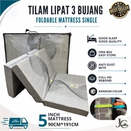 TILAM BUJANG LIPAT 3/ FOLDABLE MATTRESS TOPPERS /REBOND FOAM/ TILAM SINGLE BUDGET Bed Furniture