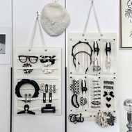 HIASAN DINDING Wall Mounted Hair Accessories Hairpin Buggy Bag/Hair Rope Storage Basket Bag/Hairband