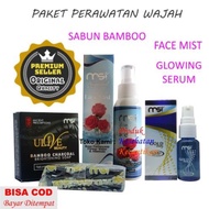 MSI FACEMIST +MSI GLOWING SERUM+MSI BAMBOO CHARCOAL
