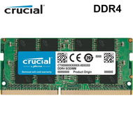 Crucial RAM DDR4 3200MHz 32GB 16GB 8G 4G SODIMM Laptop Memory