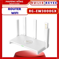 ROUTER WIFI 6 RUIJIE REEYE RG-EW3000GX - Strong Signal, Supports 2 bands, Access up to 192 users