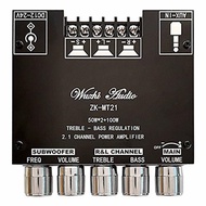 YIZAN ZK-MT21 2.1 Channel 5.0 Subwoofer Amplifier Board 50WX2+100W Power Audio Stereo Amplifier Boar