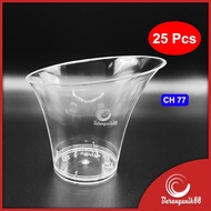 [25 Pcs] Jelly Cup Gelas Puding Agar-agar Bulat CH 77 150 ml