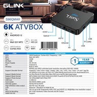 GLINK กล่องทีวี S96Q MAX 6K Smart TV Box Android 12