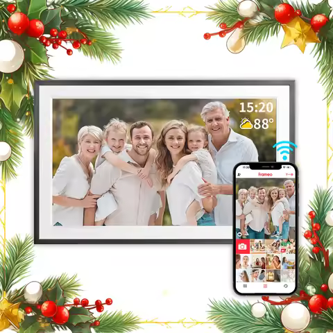 Christmas Gift Digital Picture Frame 15.6 Inch WiFi Frameo 1920 *1080IPS HD Cloud Smart Digital Phot
