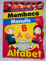 Buku Anak Membaca Menulis Alfabet Daffa Media