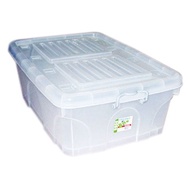 TOYOGO STORAGE BOX WITH WHEEL 9808 (80L) L79 X W54 X H26CM