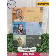 Neutrovis Himaya Premium Hijab 3-Ply Medical Face Mask Headloop