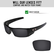 JUKI เลนส์อะไหล่ทดแทนโพลาไรซ์ HDTAC สำหรับ-Oakley Gascan แว่นตากันแดด OO9014ตัวเลือกหลายสี