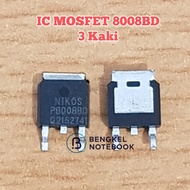 IC MOSFET FET NIKOS 8008BD P8008BD 8008 15A 80V 3 feet N-Channel