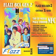 KARTU FLAZZ BCA GEN 2 CETAK 1 SISI CUSTOM GAMBAR 18
