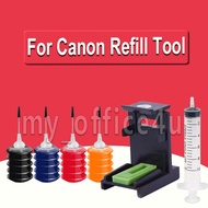 Refill Ink For Canon E510/E600/E610/E560/E3170/E3177/E400/E410/E417/E460/E470/E477/E4270/MG2470/MG2570/MG2577/MG3070