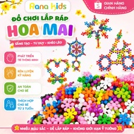 [Sold by Kg size 2.6cm] 3d apricot flower puzzle toy size 2.6cm for children to unleash their creati