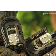 Foldable bicycle pedal used for folding travel vehicles