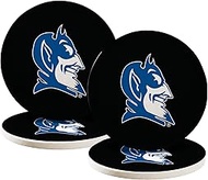Desert Cactus Duke University Circle Ceramic Coasters 4 Pack Blue Devils Absorbent Drink Coasters wi