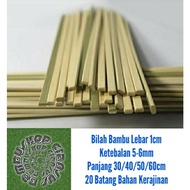 Bamboo Blade Craft Material | Kite Arku Material | 20-stem Plant Aglaonema