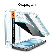 Spigen iPhone 15 Privacy Tempered Glass [1 Pack] Glas.tR EZ Fit iPhone 15 Screen Protector