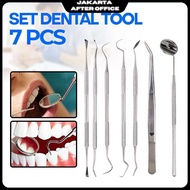 TaffOmicron Dentist Dental Tool Set 7 PCS - 4012