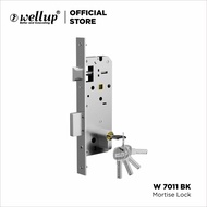 Wellup Body Roller Lockcase Stainless Steel Door Lock W7011BK