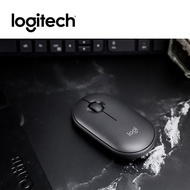 羅技Logitech 鵝卵石 無線滑鼠(M350)-石墨灰
