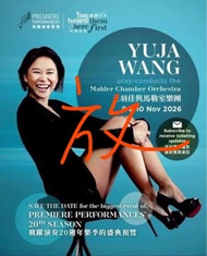 轉讓🔥王羽佳Yuja Wang 鋼琴演奏會 2026門票🎫 有興趣直接+IG：ky885312