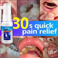 Toothache Spray Toothache Pain Reliever For Adults &amp; Kids Periodontitis Tooth Decay Pains Toothache Pain Relief Cure Teeth Worms Pain acute