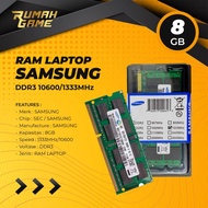 Samsung Ram Laptop 8Gb DDR3 10600/1333Mhz