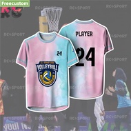 2025NEW Volleyball Fresh Design Volleyball Jersey Custom Name Baju  Lelaki Malaysia Team Outdoor Spo